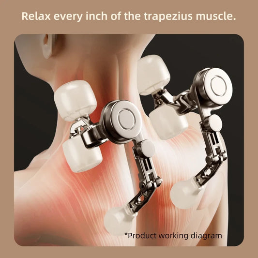4D Electric Neck and Shoulder Massager