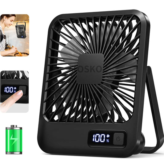 Portable USB Rechargeable Desk Fan