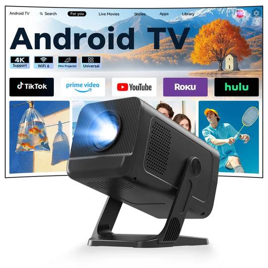 Smart Wi-Fi Home Projector