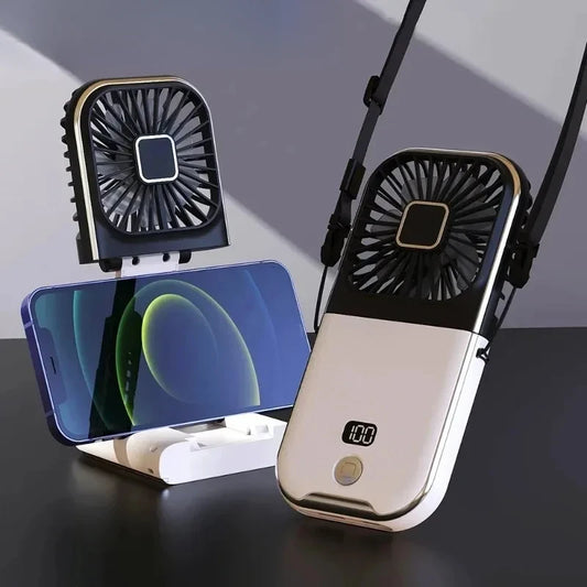 Foldable Hanging Neck Fan
